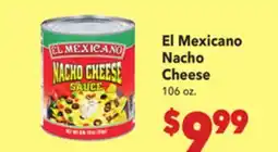 Vallarta Supermarkets El Mexicano Nacho Cheese offer