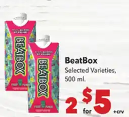 Vallarta Supermarkets BeatBox offer