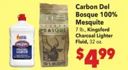 Vallarta Supermarkets Carbon Del Bosque 100% Mesquite offer