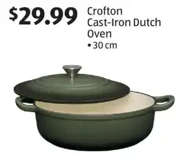 Aldi Crofton Cast-Iron Dutch Oven offer