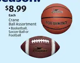 Aldi Crane Ball Assortment offer