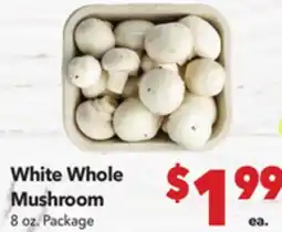 Vallarta Supermarkets White Whole Mushroom offer