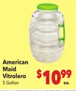 Vallarta Supermarkets American Maid Vitrolero offer
