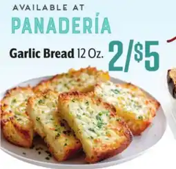 Vallarta Supermarkets Garlic Bread offer
