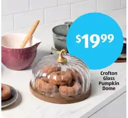 Aldi Crofton Glass Pumpkin Dome offer