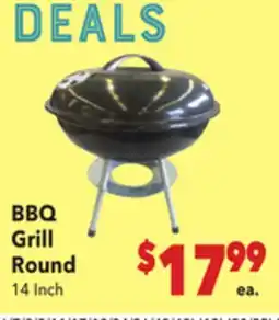 Vallarta Supermarkets BBQ Grill Round offer