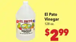 Vallarta Supermarkets El Pato Vinegar offer