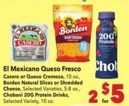 Vallarta Supermarkets El Mexicano Queso Fresco offer