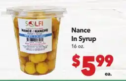 Vallarta Supermarkets Nance In Syrup offer