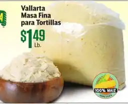 Vallarta Supermarkets Vallarta Masa Fina para Tortillas offer