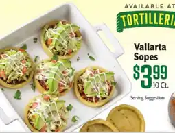 Vallarta Supermarkets Vallarta Sopes offer