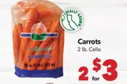 Vallarta Supermarkets Carrots offer