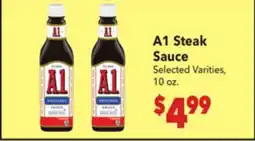 Vallarta Supermarkets A1 Steak Sauce offer