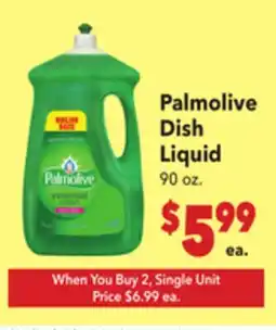 Vallarta Supermarkets Palmolive Dish Liquid offer