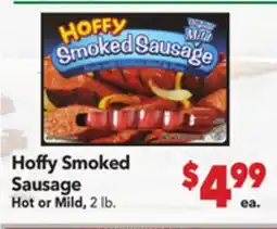 Vallarta Supermarkets Hoffy Smoked Sausage offer
