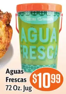 Vallarta Supermarkets Aguas Frescas offer