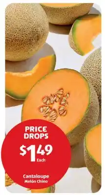Aldi Cantaloupe offer