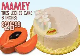 Vallarta Supermarkets MAMEY TRES LECHES CAKE offer