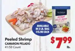 Vallarta Supermarkets Peeled Shrimp / CAMARON PELADO offer