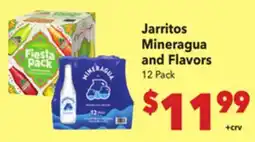 Vallarta Supermarkets Jarritos Mineragua and Flavors offer