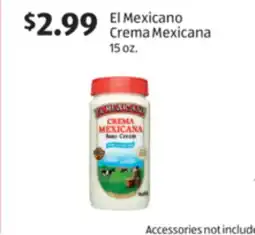 Aldi El Mexicano Crema Mexicana offer