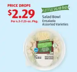 Aldi Salad Bowl offer