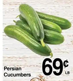 Superior Grocers Persian Cucumbers offer