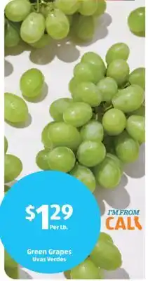 Aldi Green Grapes offer