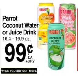 Superior Grocers Parrot Coconut Water or Juice Drink offer