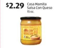 Aldi Casa Mamita Salsa Con Queso offer