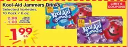 Superior Grocers Kool-Aid Jammers Drinks offer