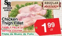 Superior Grocers Chicken Thigh Fillet offer