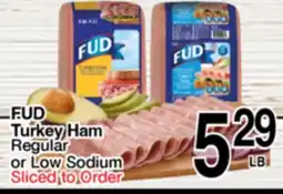 Superior Grocers FUD Turkey Ham offer