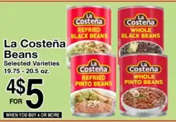Superior Grocers La Costeña Beans offer