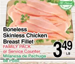 Superior Grocers Boneless Skinless Chicken Breast Fillet offer