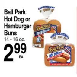Superior Grocers Ball Park Hot Dog or Hamburger Buns offer
