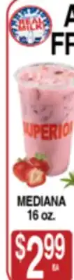 Superior Grocers Aguas Frescas MEDIANA offer