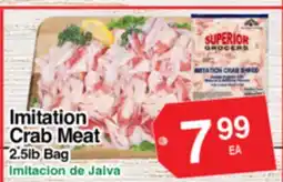 Superior Grocers Imitation Crab Meat offer