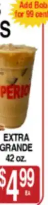 Superior Grocers AGUAS FRESCAS EXTRA GRANDE offer