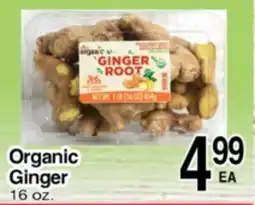 Superior Grocers Organic Ginger offer