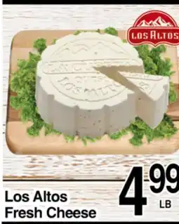 Superior Grocers Los Altos Fresh Cheese offer
