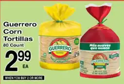 Superior Grocers Guerrero Corn Tortillas offer