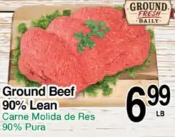 Superior Grocers Ground Beef 90% Lean offer