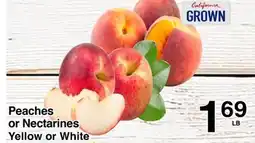 Superior Grocers Peaches or Nectarines Yellow or White offer