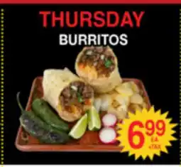 Superior Grocers BURRITOS offer
