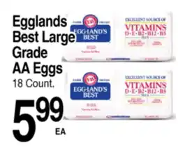 Superior Grocers Egglands Best Large Grade AA Eggs offer