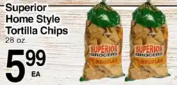 Superior Grocers Superior Home Style Tortilla Chips offer