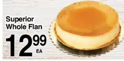 Superior Grocers Superior Whole Flan offer