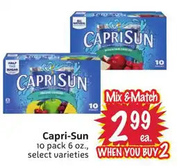 Foodmaxx Capri-Sun offer