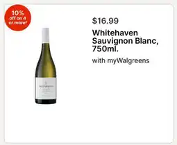 Walgreens Whitehaven Sauvignon Blanc, 750ml offer